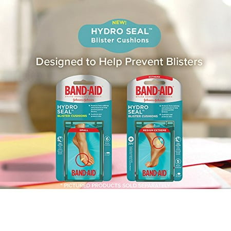 Asstorted 5 Pack Band-Aid Hydroseal Blister Cushion Asstorted 5 Pack Band-Aid Hydroseal Blister Cushion